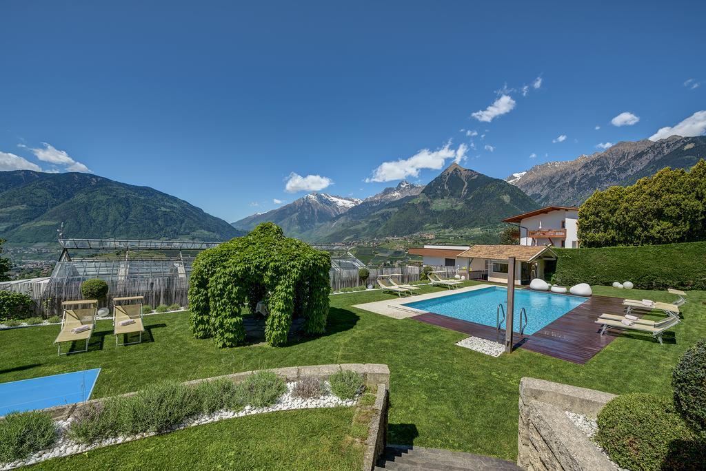 Apartmenthotel Ritterhof Suites & Breakfast Schenna Bagian luar foto
